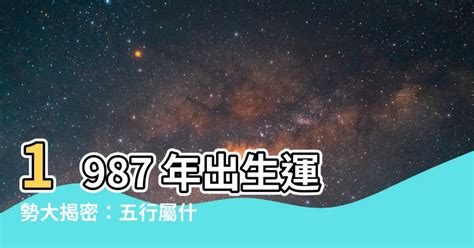 1987屬什麼|1987年屬什麼？1987年屬相的人有著什麼樣的性格命運呢？